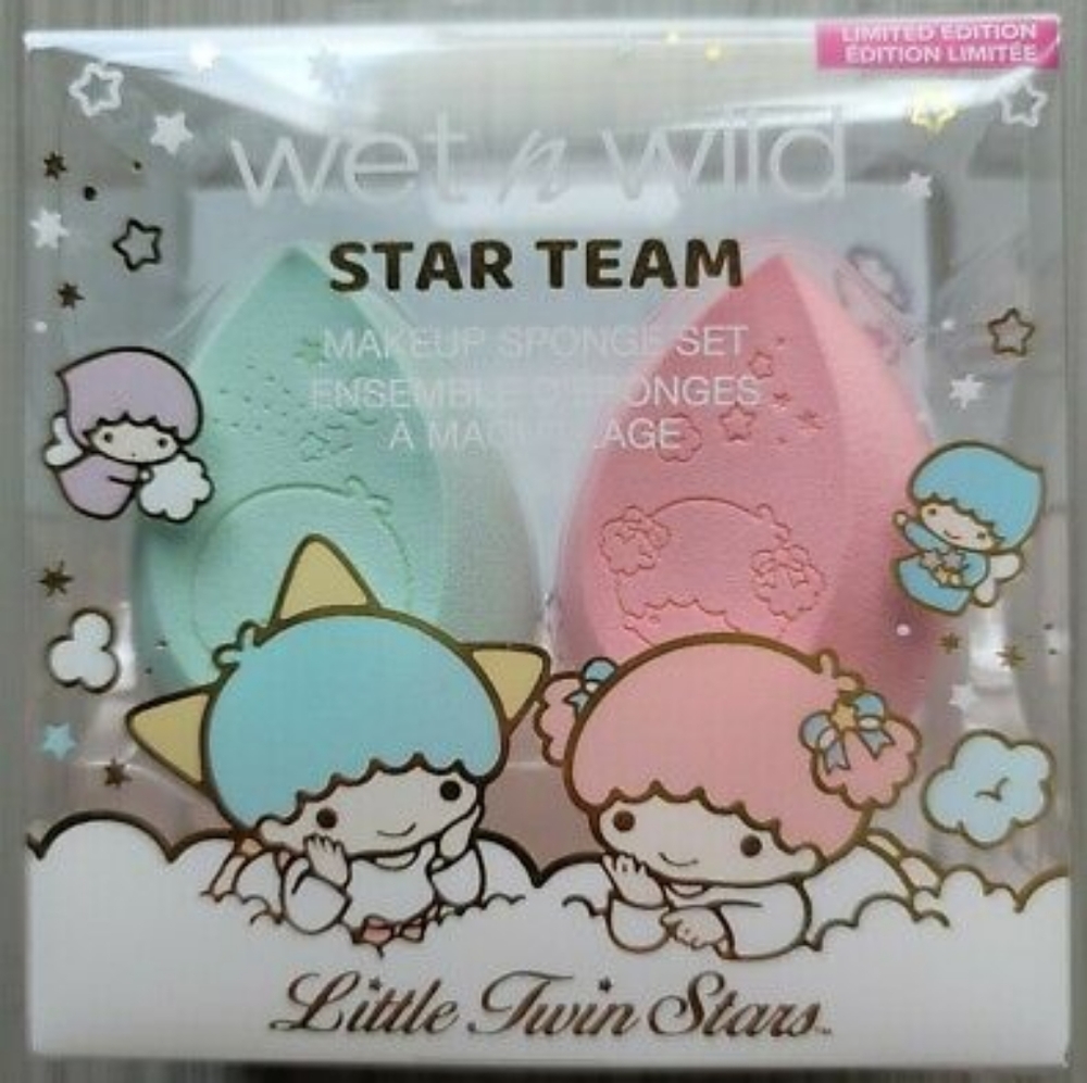Little Twin Stars x Wet n Wild Star Team Makeup Sponge Set